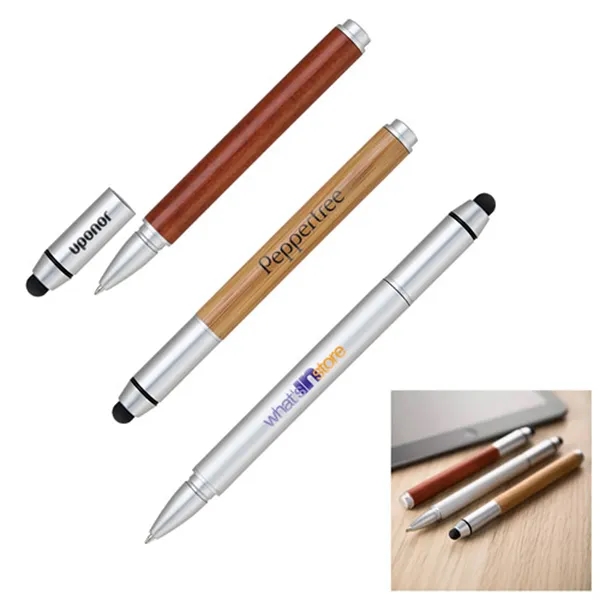 Elegant Cap-off Ballpoint Pen with Capacitive Stylus.... from ASI 37455 Atteff International Inc