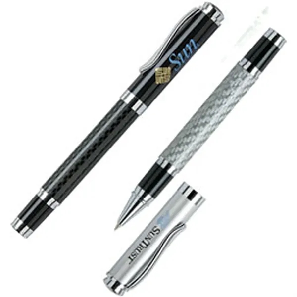 Twist action ballpoint  and cap-off rollerball pen.... from ASI 37455 Atteff International Inc