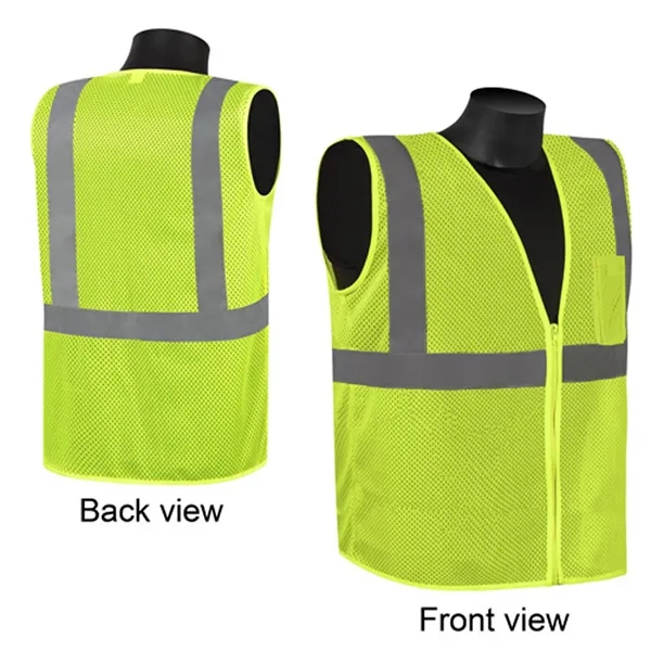 Class 2 Compliant Mesh Safety Vest.... from ASI 37455 Atteff International Inc