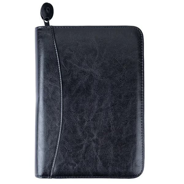 Junior zipper portfolio made of simulated leather with inside organizer.... from ASI 46755 Cosmo Promos