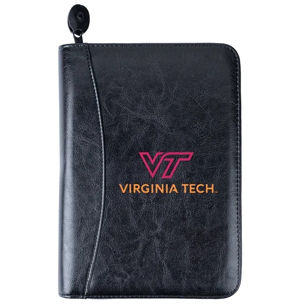 Junior zipper portfolio made of simulated leather with inside organizer.... from ASI 46755 Cosmo Promos