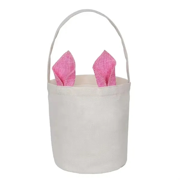 Easter bunny ears polyester tote bag plus 1 color silkscreen imprint... from ASI 37218 Athena Promo (tm)