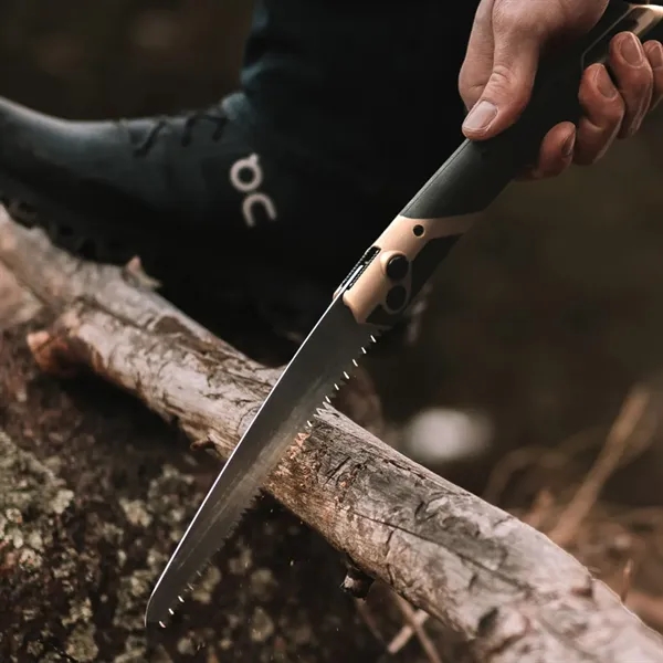 9.125" Glass-filled nylon textured handle. 2.35" stainless-steel saw blade with nickel-plated... from ASI 46170 Compass Industries Inc