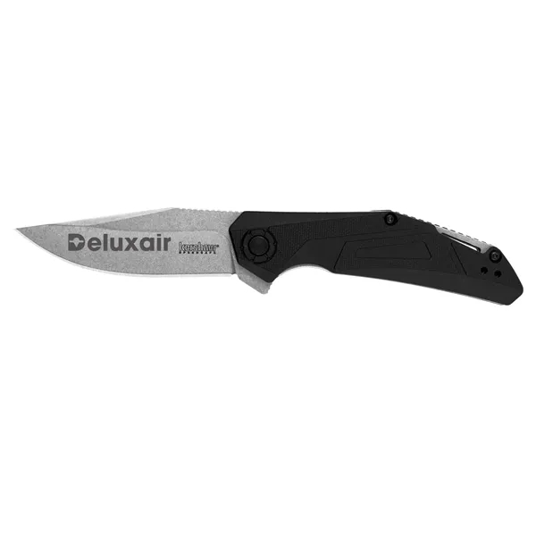 4.25" Glass-filled nylon textured handle. 3" stainless-steel clip point blade with... from ASI 46170 Compass Industries Inc