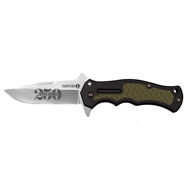 3.5" Blade. 4.88" Handle. Features a wide saber grind and a... from ASI 46170 Compass Industries Inc