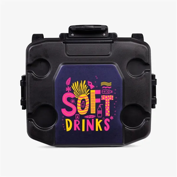 62 quart cooler featuring MaxCold foam insulation in both the lid... from ASI 76730 Peerless Umbrella Co Inc