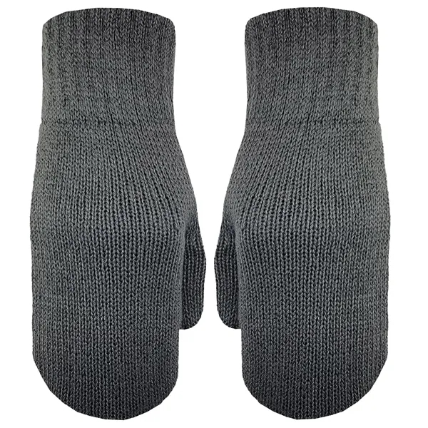 Deluxe acrylic knit mittens featuring fuzzy lining.... from ASI 90160 Suntex Industries