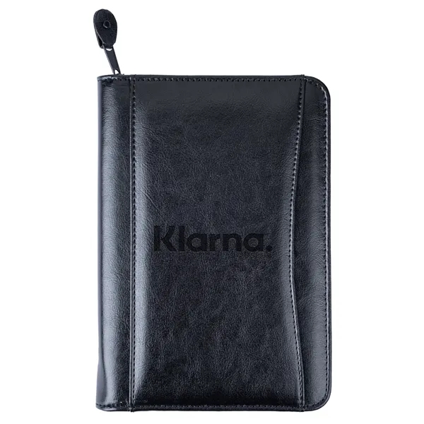 Simulated leather junior portfolio with inside organizer and 5" x 8"... from ASI 46755 Cosmo Promos