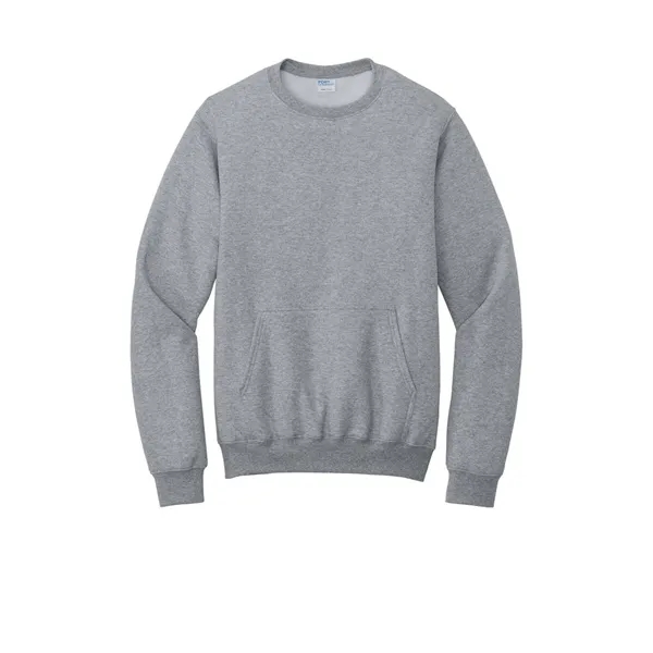 Port & Company® Core Fleece Crewneck Pocket Sweatshirt... from ASI 57371 Eyevertising