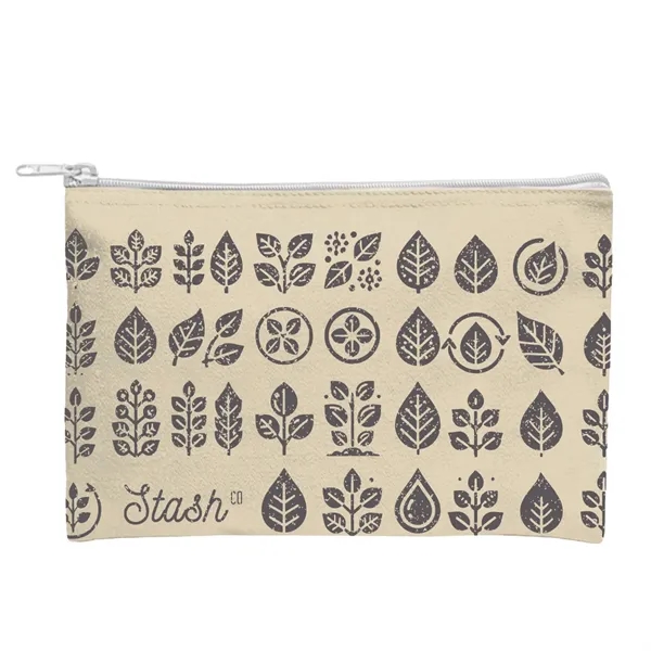 14 oz. recycled cotton canvas zippered pouch.... from ASI 61125 Hit Promotional Products / Hit®