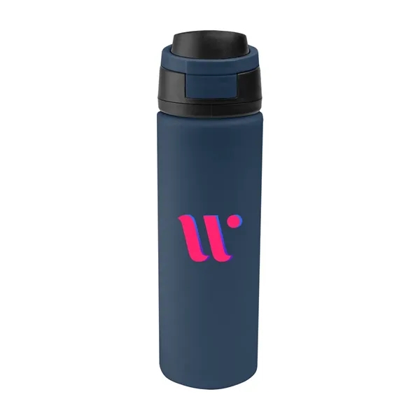 32 oz. recycled stainless steel bottle with single-wall construction, screw-on lid... from ASI 61125 Hit Promotional Products / Hit®