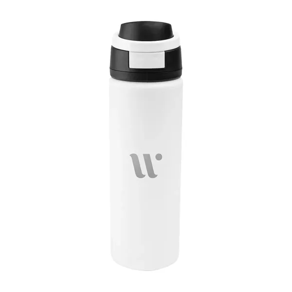 32 oz. recycled stainless steel bottle with single-wall construction, screw-on lid... from ASI 61125 Hit Promotional Products / Hit®