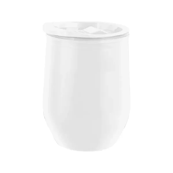 12 oz. recycled acrylic wine tumbler with thumb-slide lid.... from ASI 61125 Hit Promotional Products / Hit®