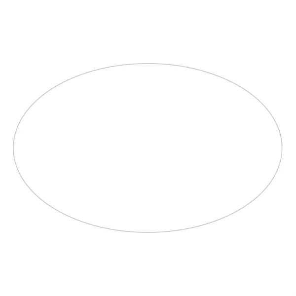 Oval shaped sticker with removable design; for indoor use.... from ASI 61125 Hit Promotional Products / Hit®