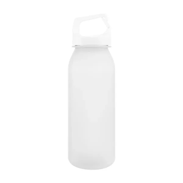20 oz. rPET bottle with rubberized finish, wide mouth opening, lid... from ASI 61125 Hit Promotional Products / Hit®