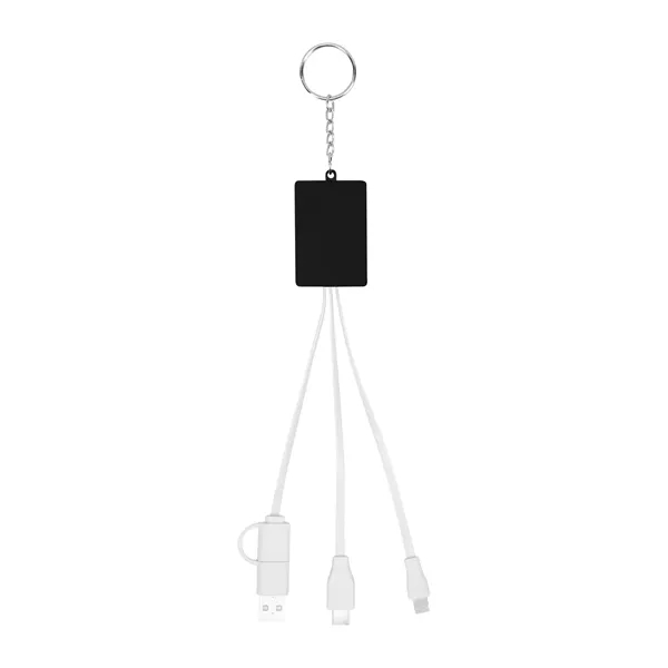 Multi-charging USB cable hub with keyring.... from ASI 61125 Hit Promotional Products / Hit®