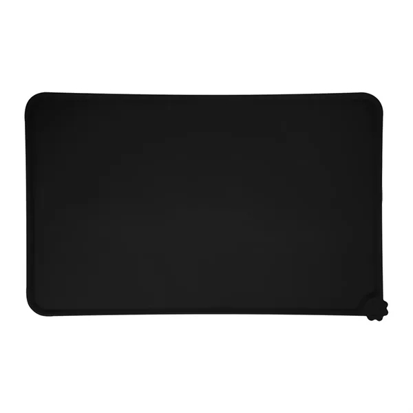 11.75" x 15.75" silicone pet food place mat with roll-up, anti-slip... from ASI 61125 Hit Promotional Products / Hit®