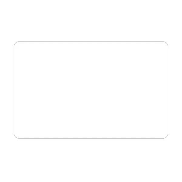 Rectangular shaped permanent sticker with rounded corners; for indoor use.... from ASI 61125 Hit Promotional Products / Hit®