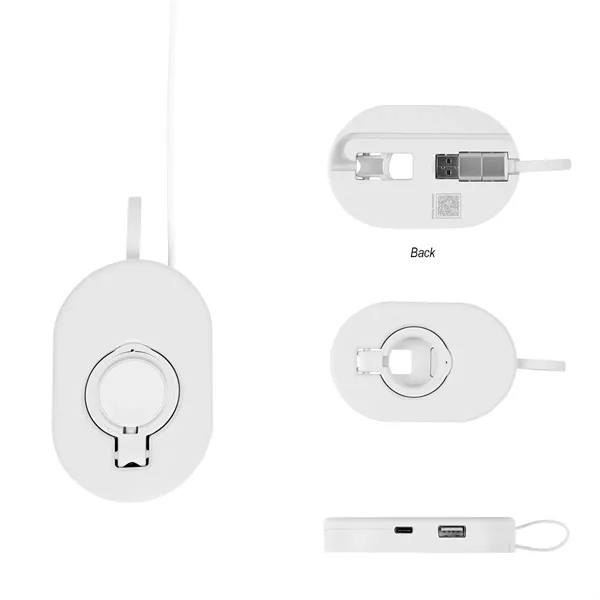 Charging hub with wireless watch dock.... from ASI 61125 Hit Promotional Products / Hit®