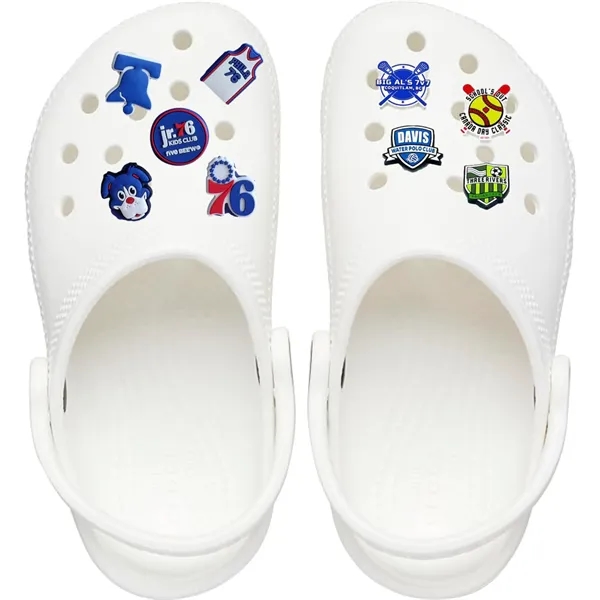 Full-color, custom-molded shoe charms made from durable PVC, perfect for brewery... from ASI 72657 Active Life Promo / Apres Ski