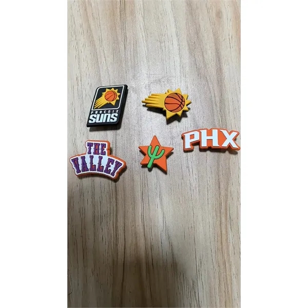 Full-color, custom-molded shoe charms made from durable PVC, perfect for brewery... from ASI 72657 Active Life Promo / Apres Ski