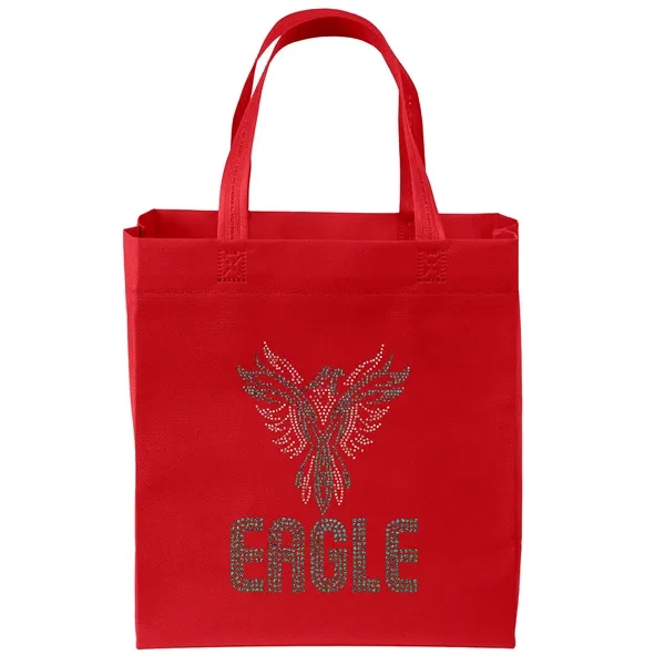 USA Made Non-Woven Tote Bag with 1"W x 17" long handles.... from ASI 37940 Bag Makers Inc