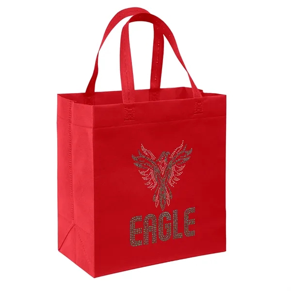 USA Made Non-Woven Tote Bag with 1"W x 17" long handles.... from ASI 37940 Bag Makers Inc