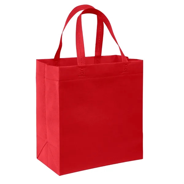 USA Made Non-Woven Tote Bag with 1"W x 17" long handles.... from ASI 37940 Bag Makers Inc