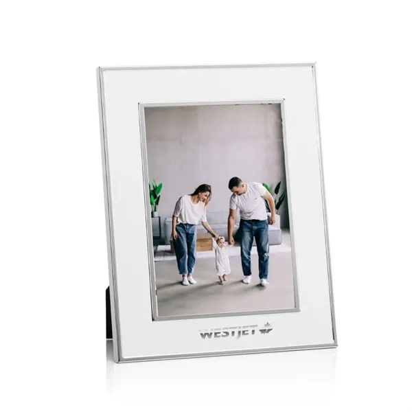 Grenada Frame - White/Silver... from ASI 84592 St Regis Group