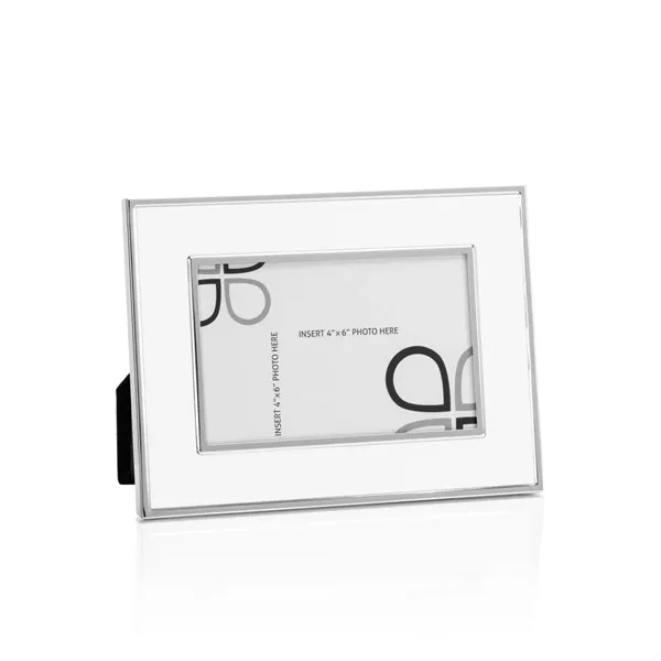 Grenada Frame - White/Silver... from ASI 84592 St Regis Group