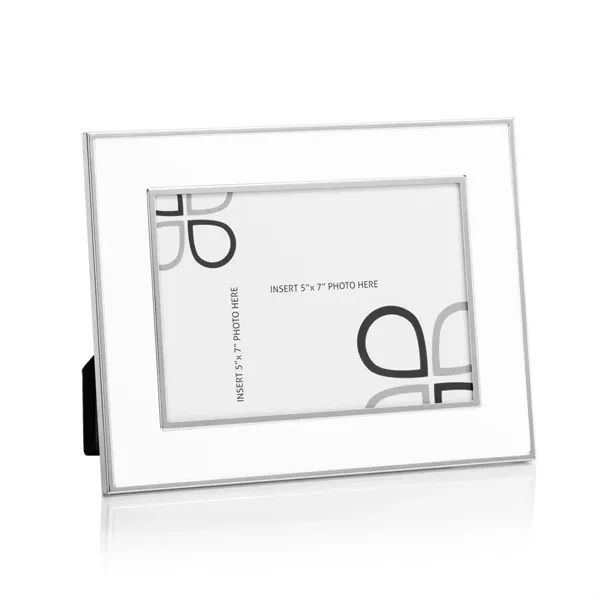 Grenada Frame - White/Silver... from ASI 84592 St Regis Group