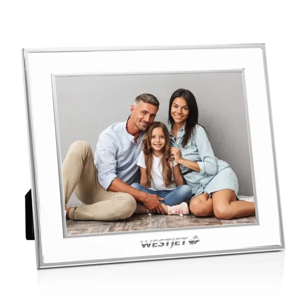 Grenada Frame - White/Silver... from ASI 84592 St Regis Group