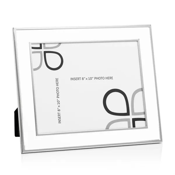 Grenada Frame - White/Silver... from ASI 84592 St Regis Group