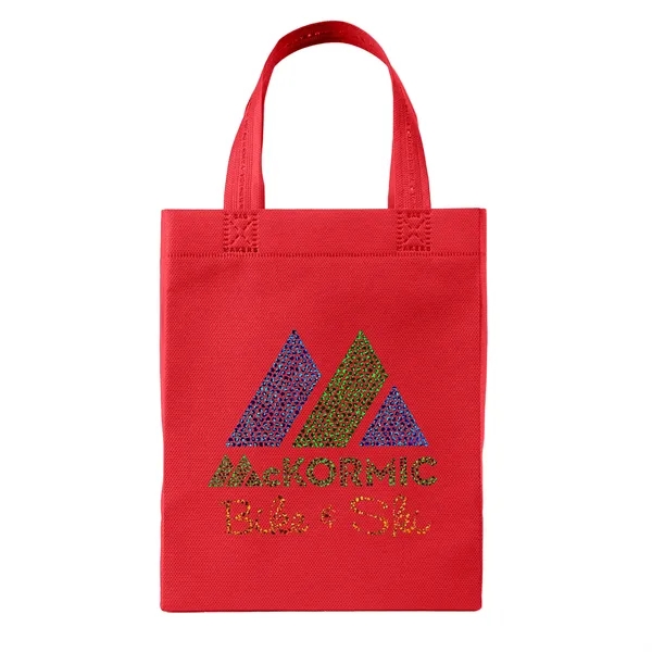 USA Made Non-Woven Tote Bag with 1"W x 12" long handles.... from ASI 37940 Bag Makers Inc