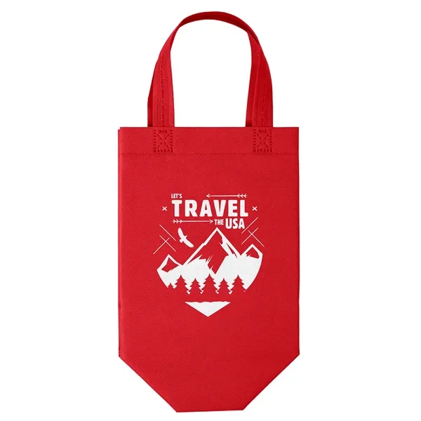 USA Made Non-Woven Tote Bag with 1"W x 12"long handles.... from ASI 37940 Bag Makers Inc