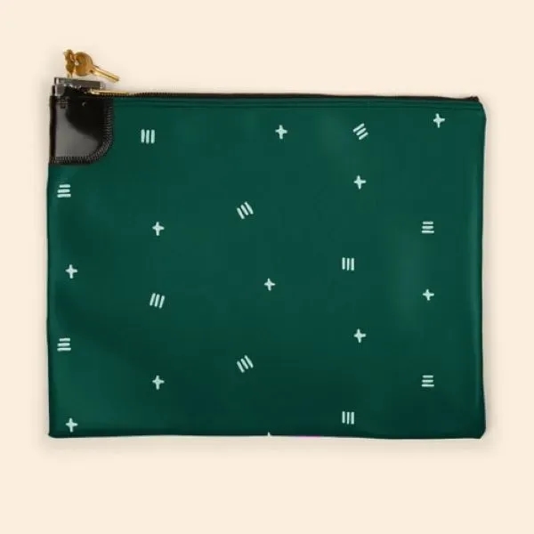 Bank deposit bag, expanded vinyl, standard swing locks, 16" x 12".... from ASI 74710 Numo / NUMO