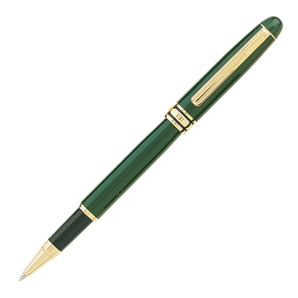 Cap-off rollerball pen with a metallic color barrel with gold clip... from ASI 68190 Lungsal / Lungsal