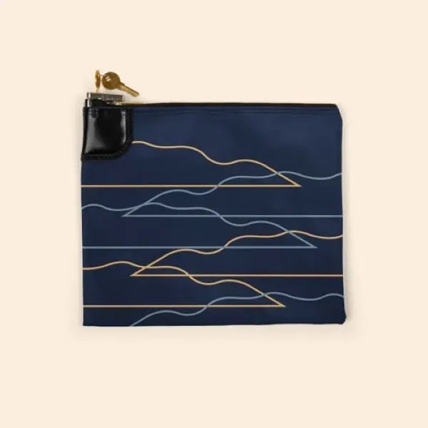 Bank deposit bag, laminated nylon, standard swing locks, 12" x 10".... from ASI 74710 Numo / NUMO