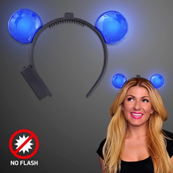 Blank or imprinted. LED Mouse Ears Headband.... from ASI 34194 ALightPromos / Alight Promotional Products