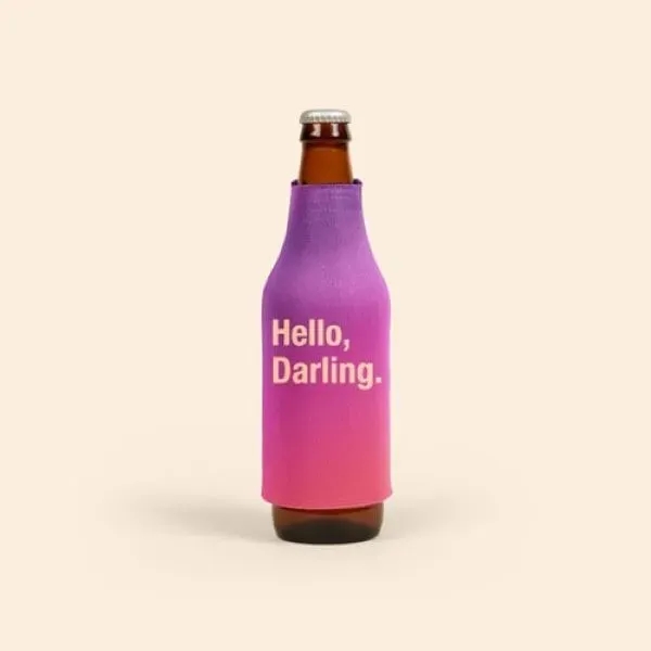 Four-color process bottle insulator, 1/8" thick high-density open-cell scuba foam.... from ASI 74710 Numo / NUMO