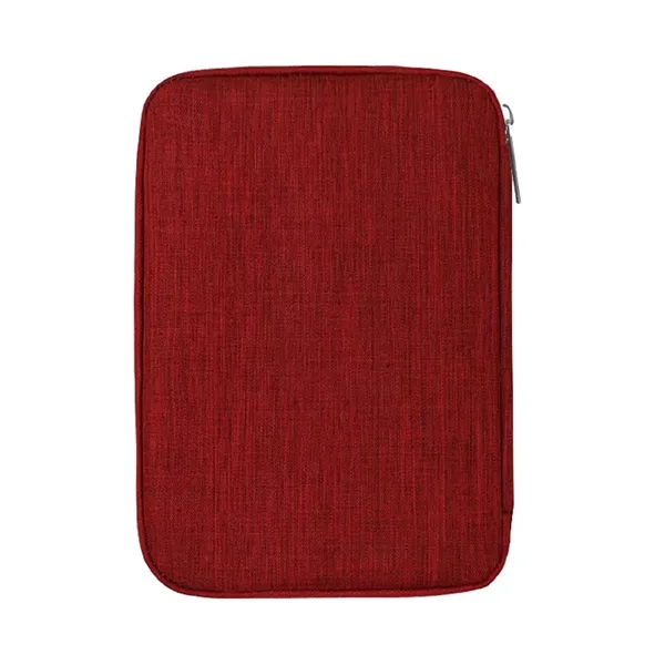 Electronics travel organizer zipper pouch plus 1 color silkscreen imprint on... from ASI 37218 Athena Promo (tm)