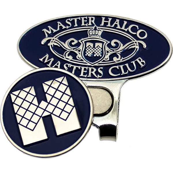 Magnetic hat clip with 25 mm removable golf ball marker.... from ASI 61966 HPG / BCG Creations HPG Gold