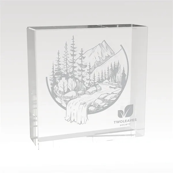 Tower shaped optical crystal award that offered in multiple sizes.... from ASI 93986 Visions/Awardcraft