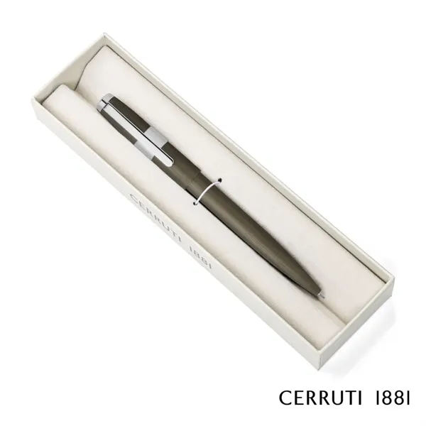 The Cerruti 1881® Block Brushed Ballpoint is minimal, simple and luxurious... from ASI 84592 St Regis Group