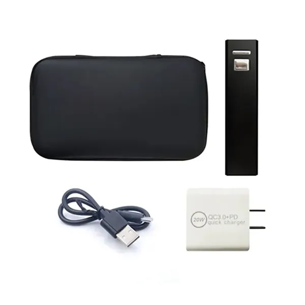 Gift set featuring a 2200mAh power bank and 20-watt wall charger.... from ASI 39552 BEL Promo