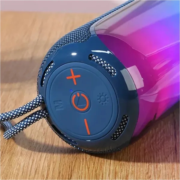 Outdoor wireless Bluetooth speaker with LED lights.... from ASI 39552 BEL Promo