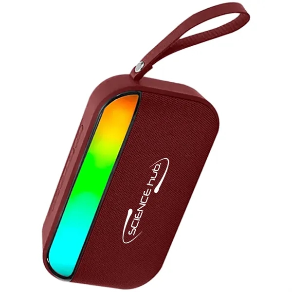 Portable wireless Bluetooth speaker with RGB lighting.... from ASI 39552 BEL Promo