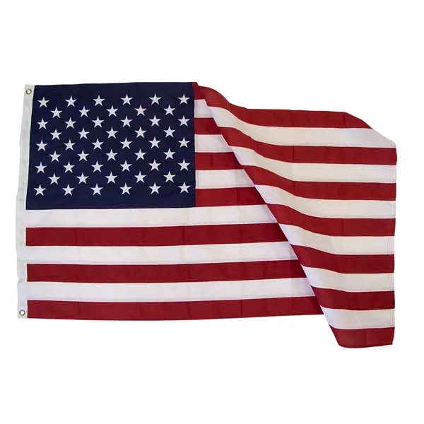 10' x 19' USA flag constructed of special woven two-ply polyester.... from ASI 87188 Showdown Displays