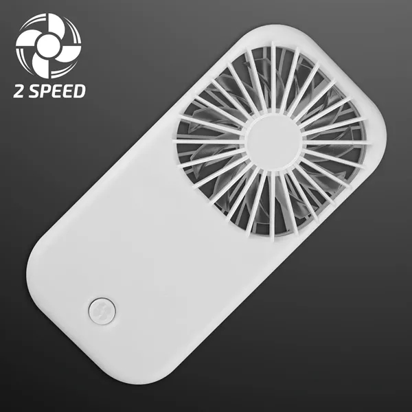 White Fan with Kickstand; Blank & Imprint Pricing... from ASI 34194 ALightPromos