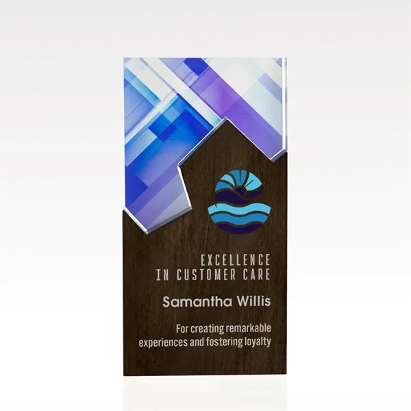 Customizable Rectangle Edge Puzzle award plaque, available in three sizes.... from ASI 93986 Visions/Awardcraft / Visions Awards